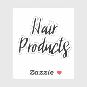 Hair Products Storage Sticker