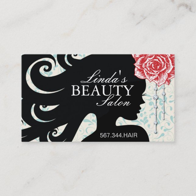 HAIR SALON BUSINESS CARD (Front)