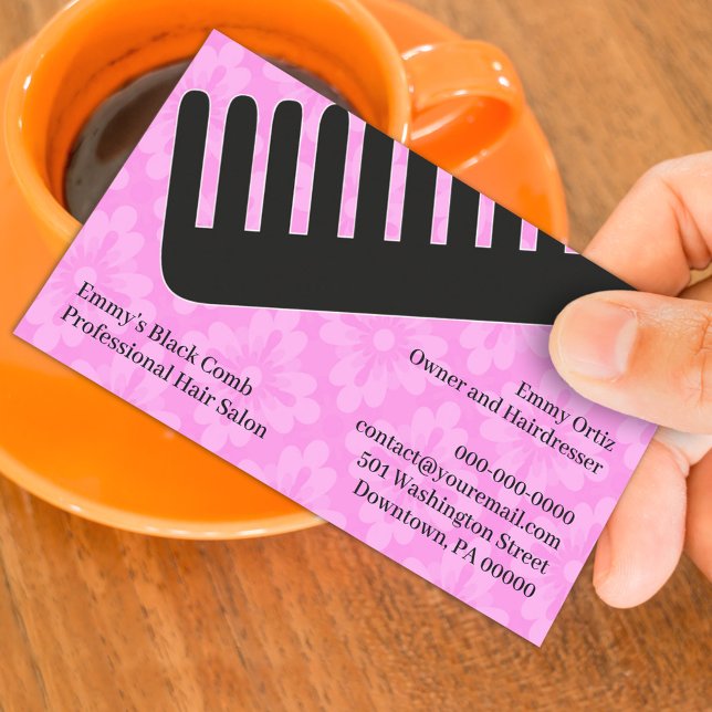 Hair Salon Business Card w/Appointment (Creator Uploaded)