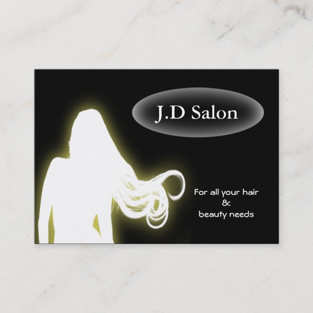 Hair Salon businesscards Business Card (Front)