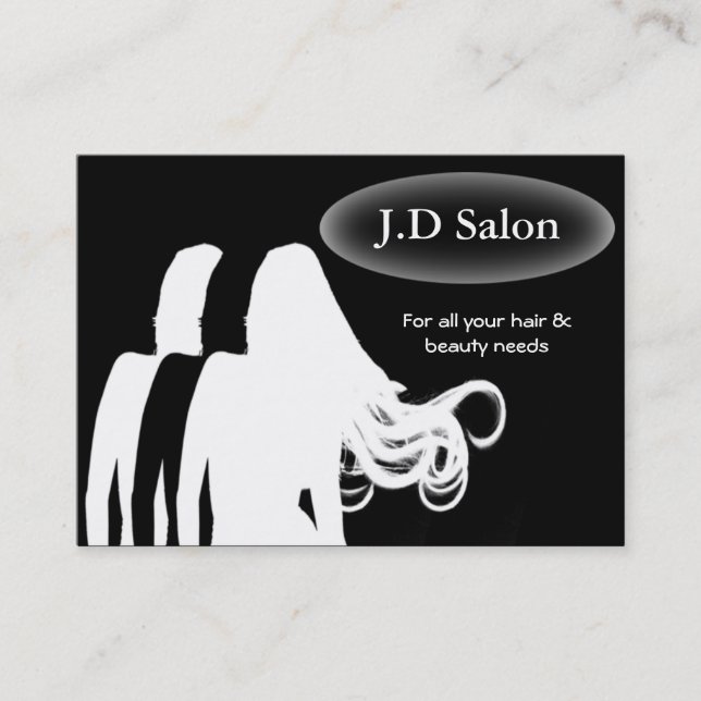 Hair Salon businesscards Business Card (Front)