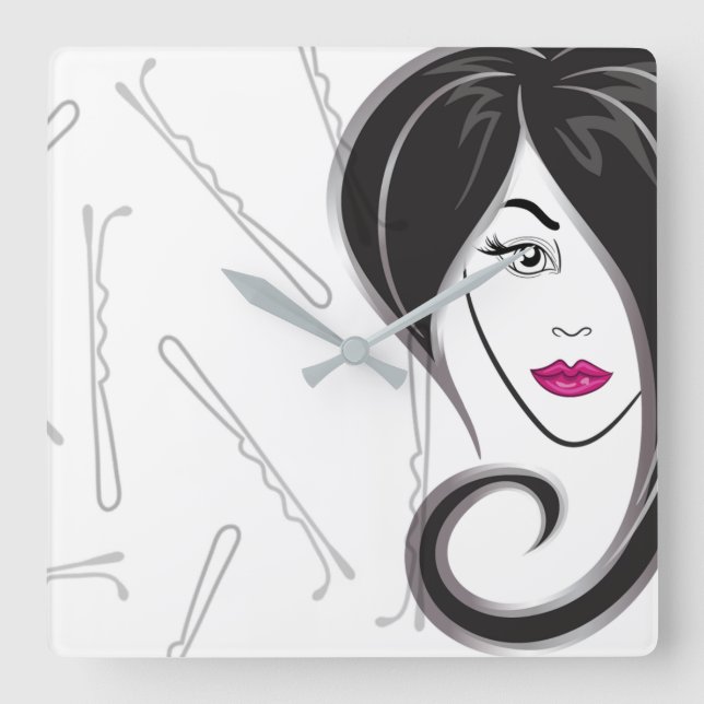 hair salon clock (Front)