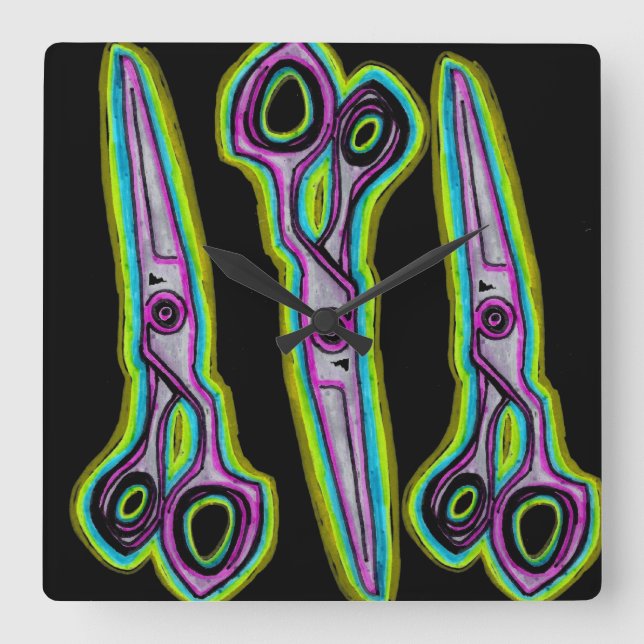 Hair Salon Clock (Front)