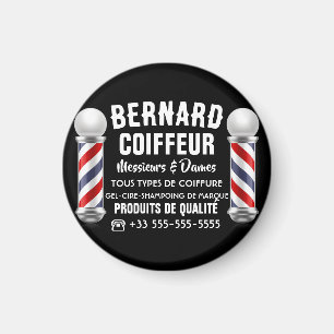 Hair salon decoration magnet