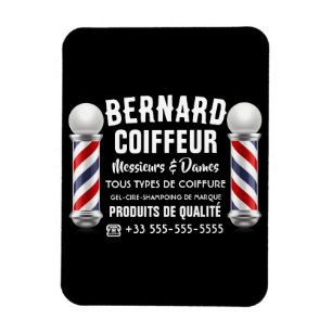 Hair salon decoration magnet