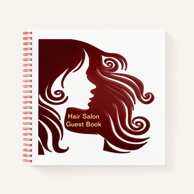 Hair Salon Guest Book (Front)