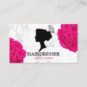 Hair Salon Hairdresser Beauty Salon Business Card