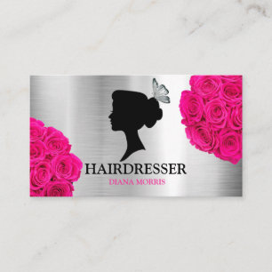Hair Salon Hairdresser Beauty Salon Business Card