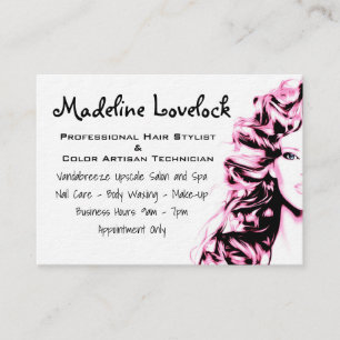 Hair Salon Lovelock Professional Business Card