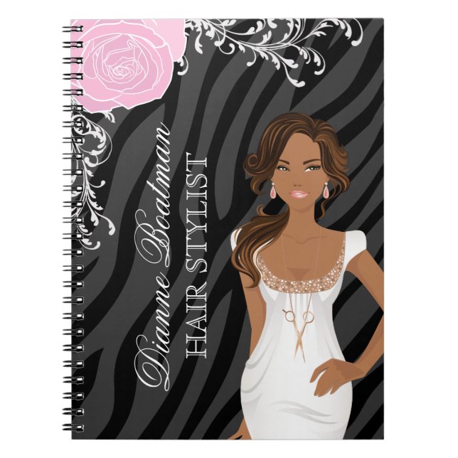 Hair Salon Note Book - Appointment Book (Front)