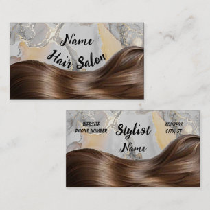 Hair Salon Standard Business Card
