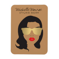 Hair Salon, Stylist, Beauty Girl Tan/Brown