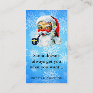 Hair salon stylist holiday coupon gift card xmas