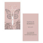 Hair Salon Vintage Scissor Butterfly illustration