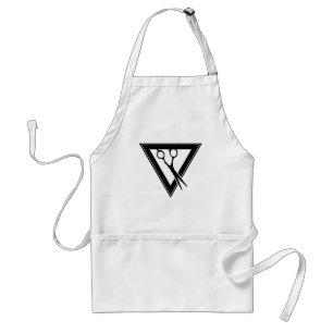 hair scissors triangle standard apron