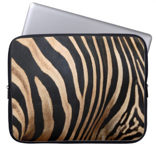 hair skin of zebraskin,animal,background,black,bod laptop sleeve
