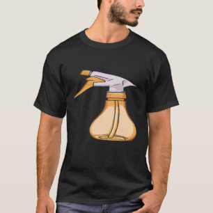 Hair Spray Bottle Hairdresser Bottle Barber T-Shirt