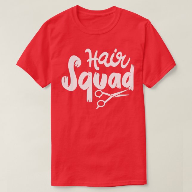 Hair Squad Classic TShirt (Design Front)