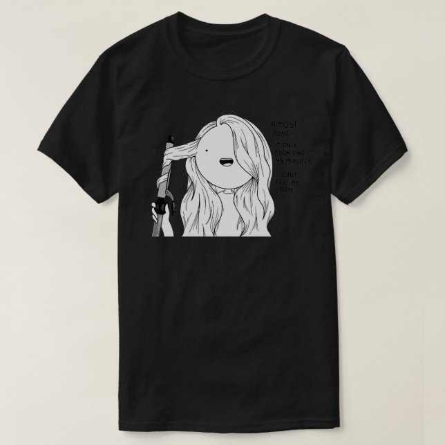 Hair struggles T-Shirt (Design Front)