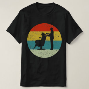 hair styler retro vintage silhouette 70s T-Shirt