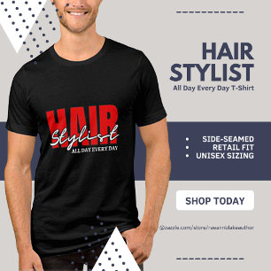 Hair Stylist All Day Every Day Tri-Blend Shirt