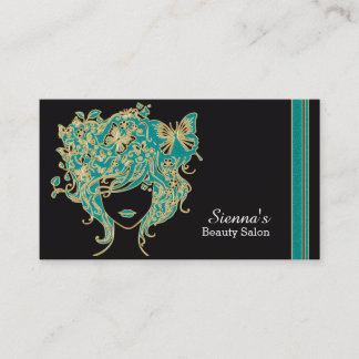 Hair stylist appointment card