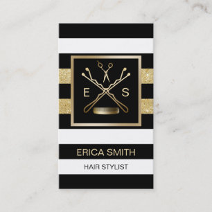 Hair Stylist Beauty Salon Modern Appointment Card