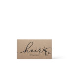 Hair Stylist Black Scissor Minimalist Beauty Salon