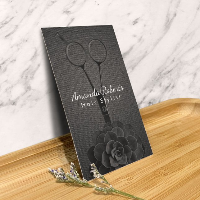 Hair Stylist Black Scissor Salon Appointment (Creator Uploaded)