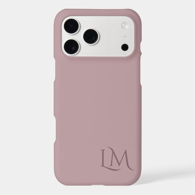 Hair Stylist Blush Monogram Feminine (Back)