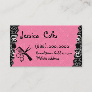 Hair Stylist Buisness Card
