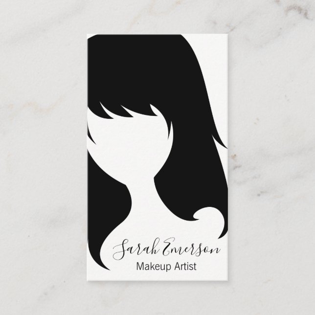 Hair Stylist Business Card (Front)