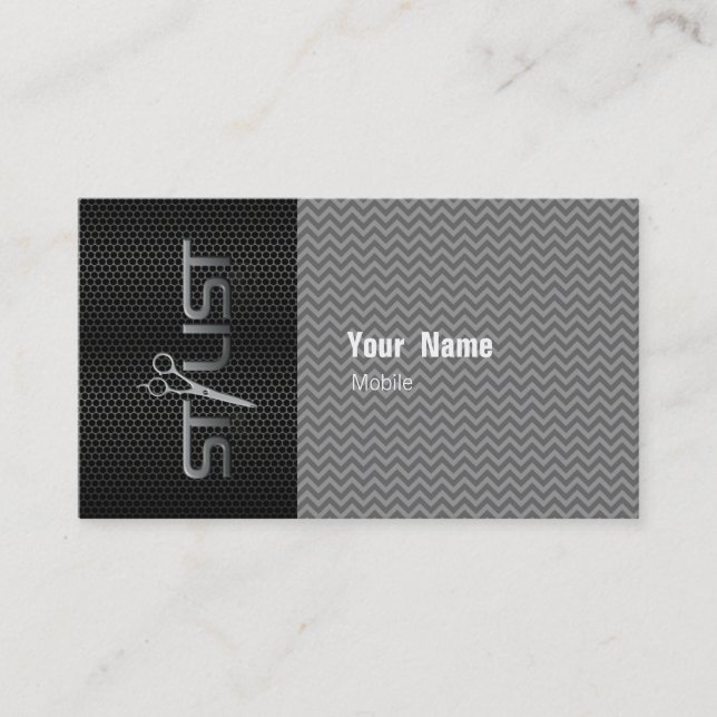 Hair Stylist Business Card (Front)