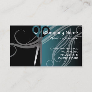 hair stylist business card