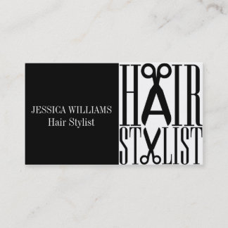 Hair Stylist Business Cards