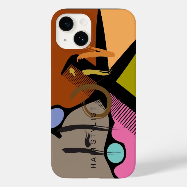 Hair Stylist Case-Mate iPhone Case (Back)
