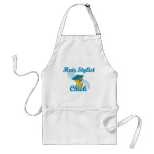 Hair Stylist Chick #3 Standard Apron