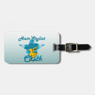 Hair Stylist Chick #7 Luggage Tag