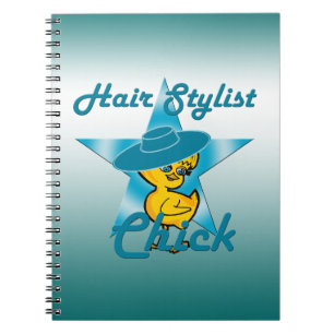 Hair Stylist Chick #7 Notebook