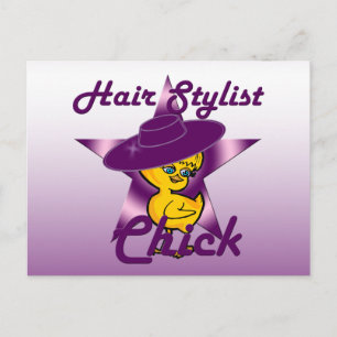 Hair Stylist Chick #9 Postcard