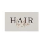 Hair Stylist Earthy Neutral QR Code