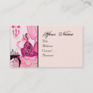 HAIR STYLIST ,FASHION BEAUTY SALON MAKE UP ARTIST BUSINESS CARD