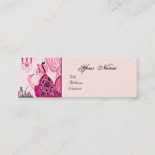 HAIR STYLIST ,FASHION BEAUTY SALON MAKE UP ARTIST MINI BUSINESS CARD