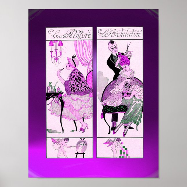 HAIR STYLIST ,FASHION BEAUTY SALON MAKE UP ARTIST POSTER (Front)