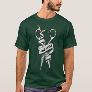 Hair stylist funny gift idea for barber T-Shirt