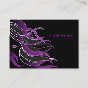 Hair stylist Gift Certificate