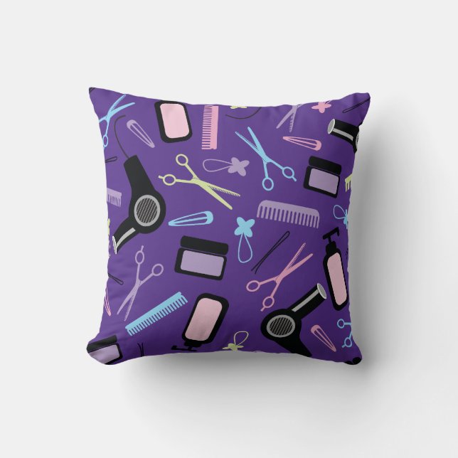 Hair Stylist Gift Idea Cushion (Front)