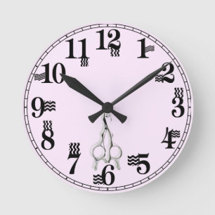 hair stylist gifts round clock