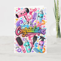 Hair Stylist Graduation Congratulations