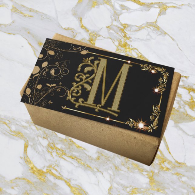 Hair Stylist Hairdresser Golden Letter Coiffeur  Business Card (Creator Uploaded)